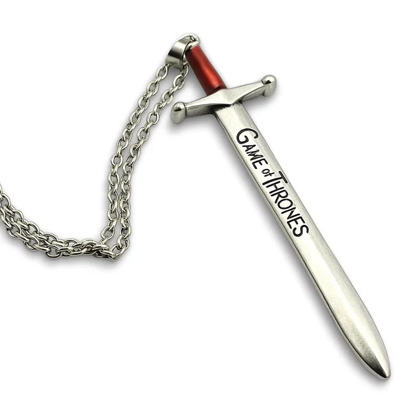 Trónok harca stílusú kard nyaklánc