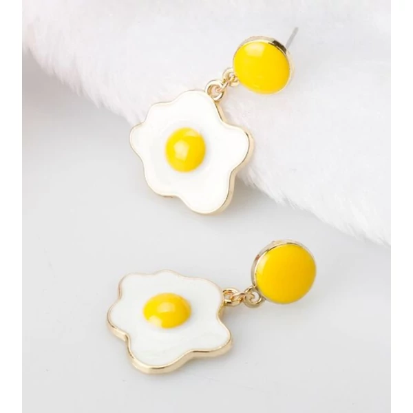 Tükörtojás fülbevaló