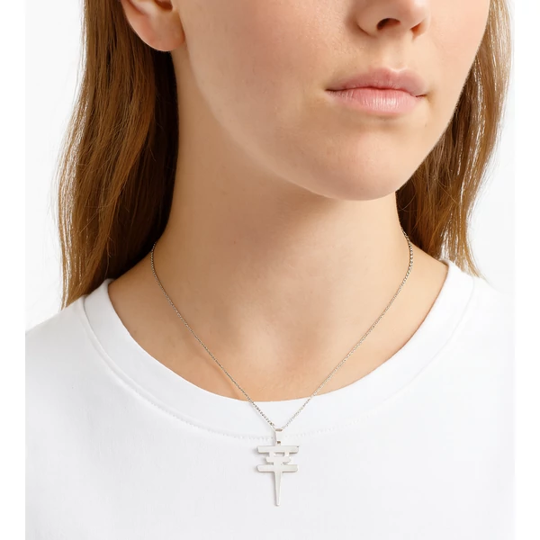 Acél Tokio Hotel nyaklánc nyakban