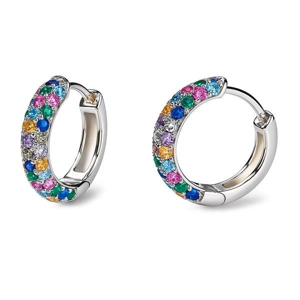 Mágneses kristály fülbevaló