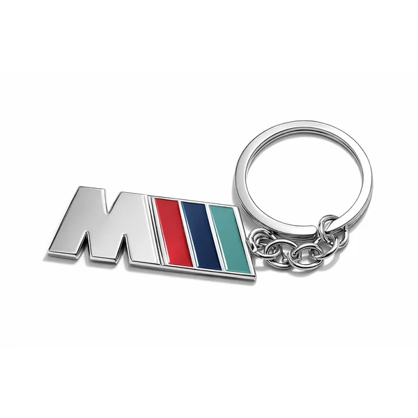 BMW M logós kulcstartó