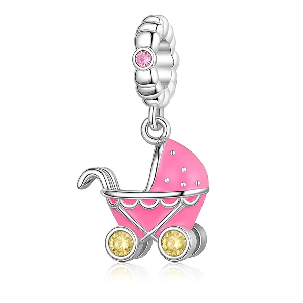 Babakocsi Pandora stílusú medál