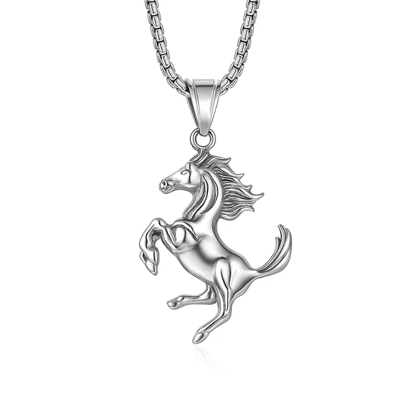 Egész alakos ló nyaklánc