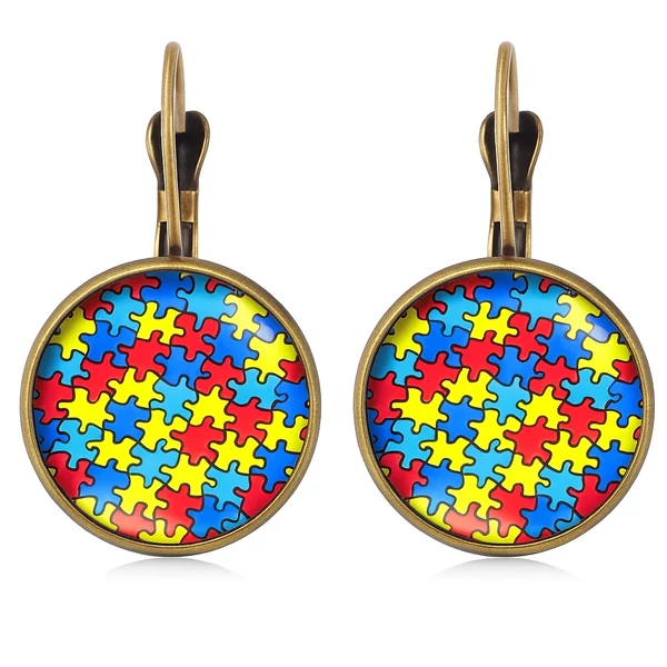 Autizmus fülbevaló