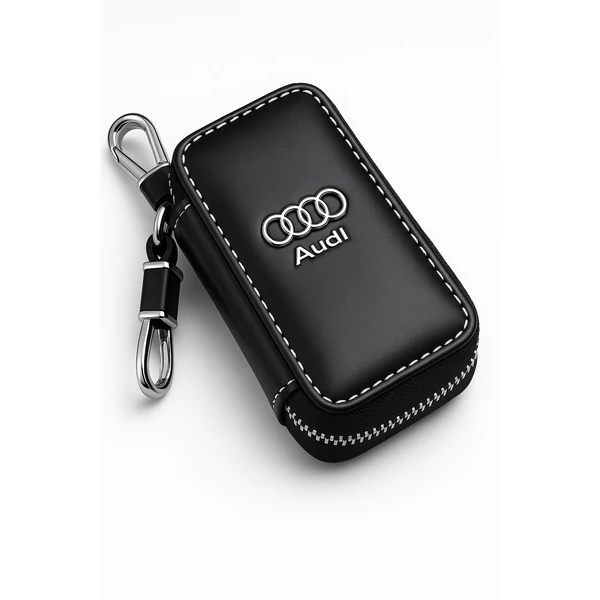 Műbőr Audi kulcstartó