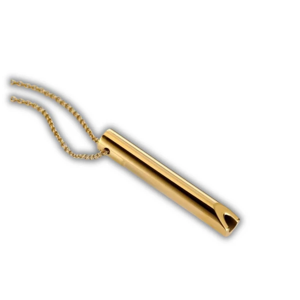 Acél stresszoldó nyaklánc (arany)