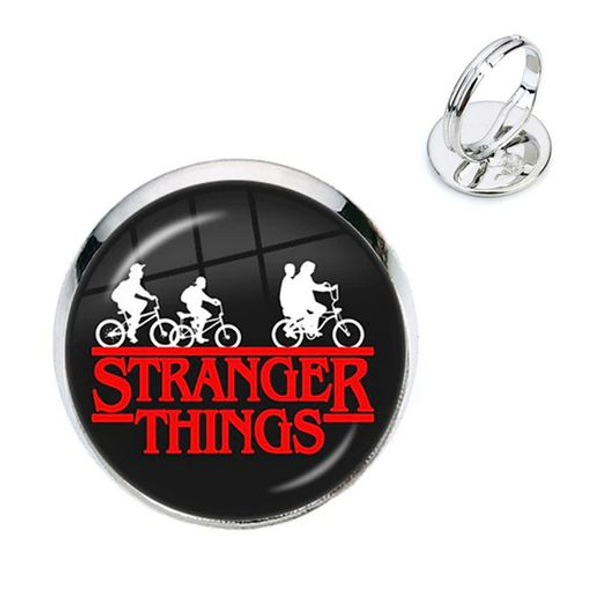 Strager Things gyűrű (fekete)