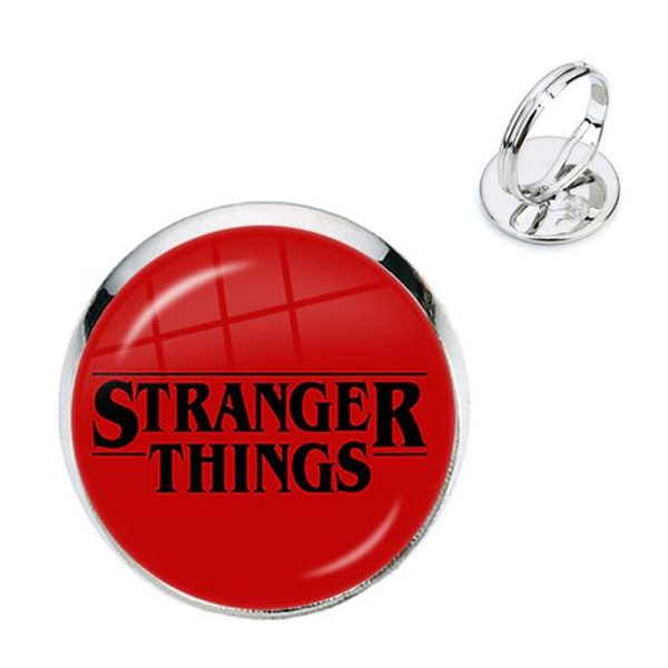 Strager Things gyűrű (piros)