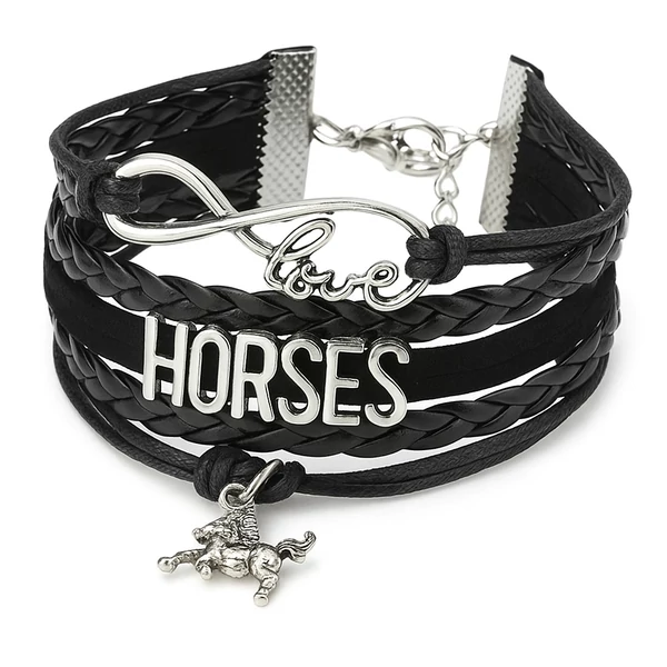 Szeretem a lovakat karkötő