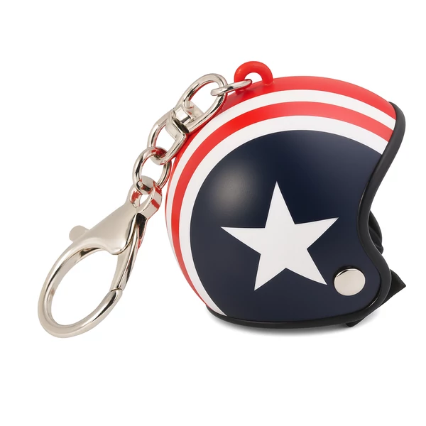 Bukósisak kulcstartó