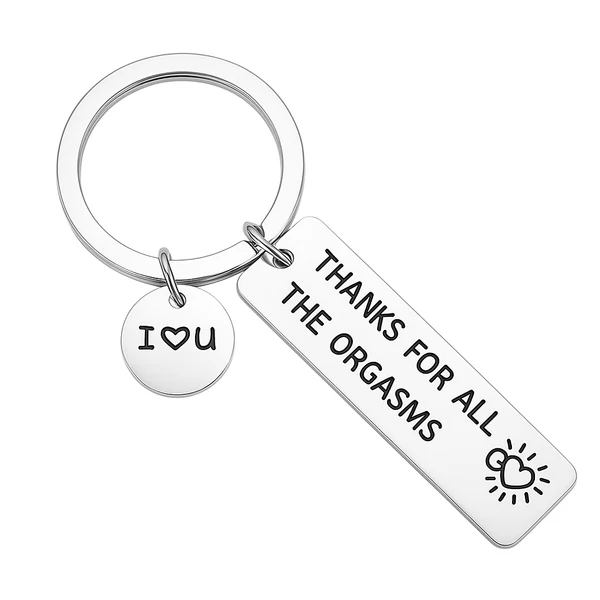 Orgazmus kulcstartó